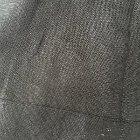 Linen button mini dress - Picture 5 of 7